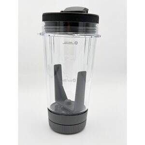Ninja Foodi Power Nutri Bowl Smoothie Maker Blender Cup 20oz With Lid